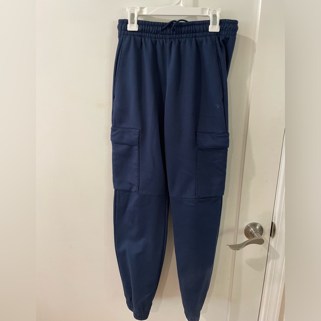 Boys Navy Sweatpants Size Large 14/16